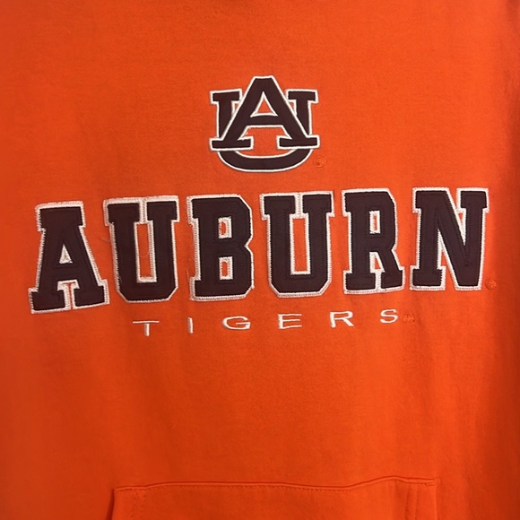 Auburn Tigers Orange Medium Hoodie Colliseum brand J1 - Picture 2 of 6